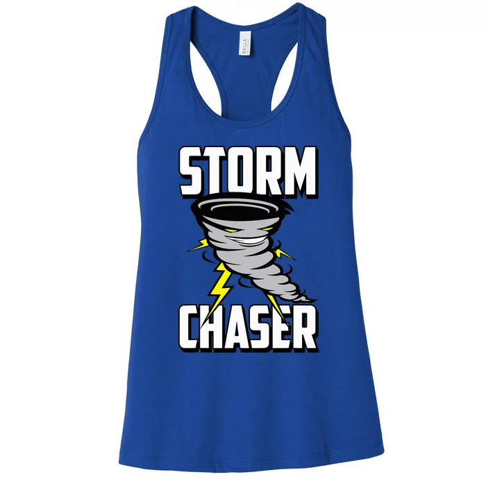 Storm Chaser Tornado Women's Racerback Tank