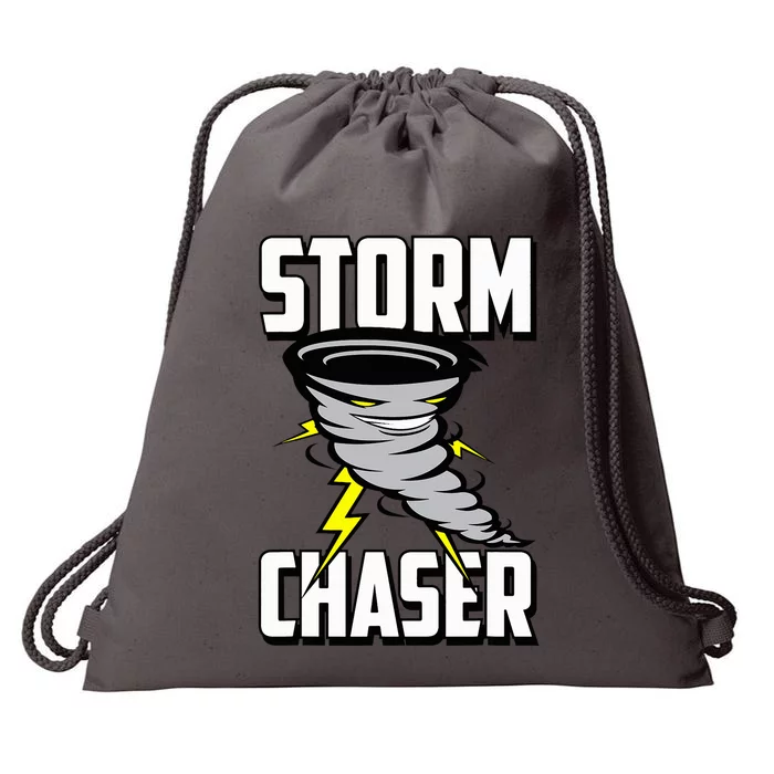 Storm Chaser Tornado Drawstring Bag