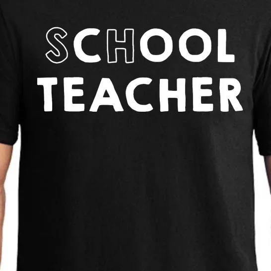 School Cool Teacher Pajama Set