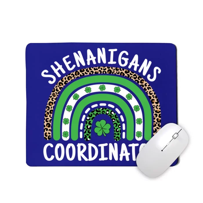 Shenanigans Coordinator Teacher St Patricks Day Shamrock Great Gift Mousepad