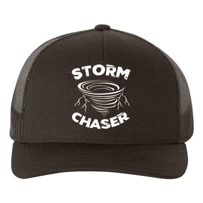 Storm Chaser Tornado Chasing Meteorologist Hurricane Yupoong Adult 5-Panel Trucker Hat