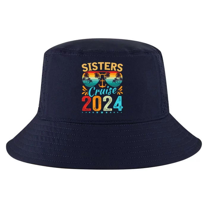 Sisters Cruise Trip 2024 Vacation Travel Sisters Cruising Cool Comfort Performance Bucket Hat