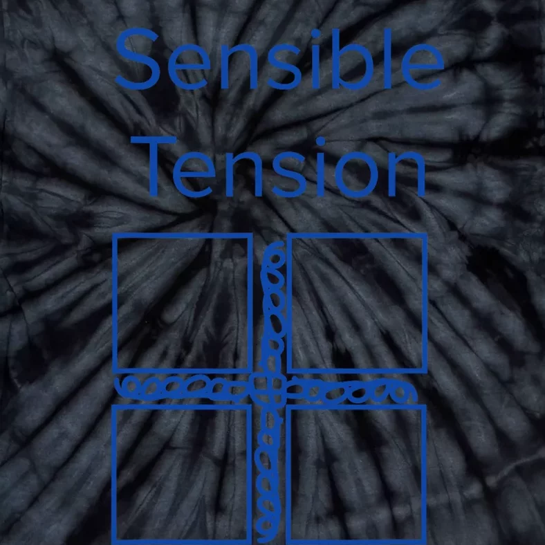 Sensible Cube Tension Merch Tie-Dye T-Shirt