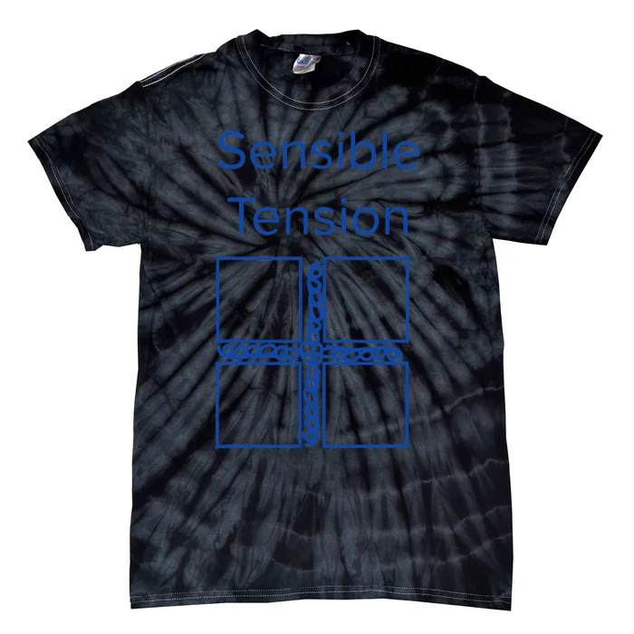 Sensible Cube Tension Merch Tie-Dye T-Shirt