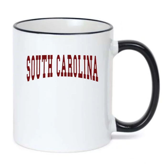 South Carolina Throwback Design Classic Black Color Changing Mug