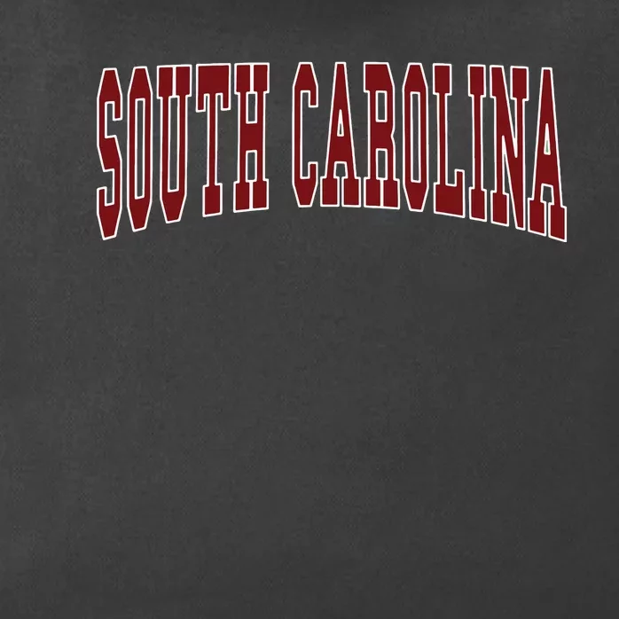 South Carolina Throwback Design Classic Zip Tote Bag