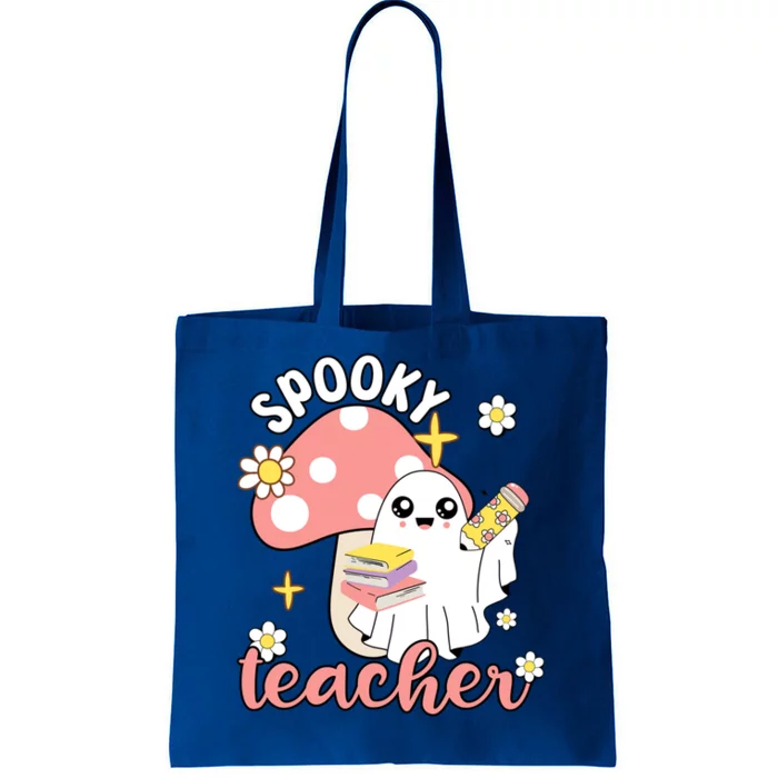 Spooky Cute Teacher Halloween Ghost Cute Gift Tote Bag