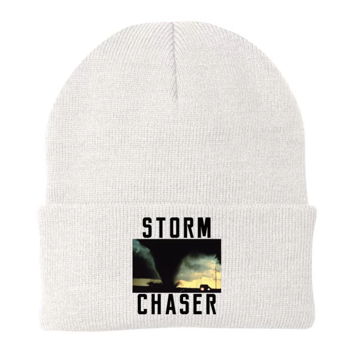 Storm Chaser Tornado Picture Weather Meteorologist Knit Cap Winter Beanie