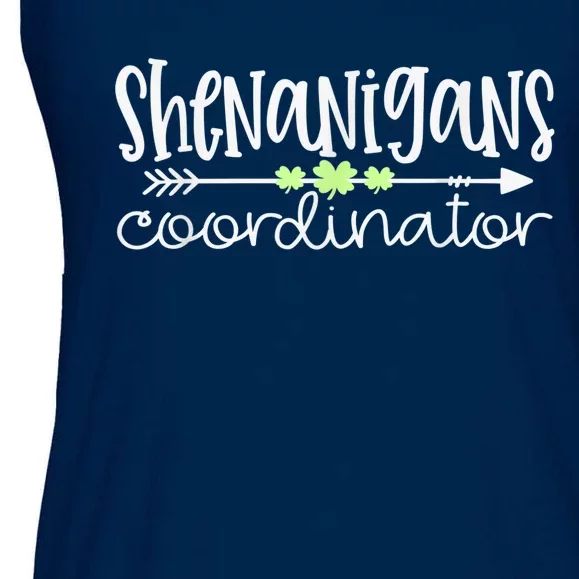 Shenanigans Coordinator Teacher St Patricks Day Shenanigans Ladies Essential Flowy Tank