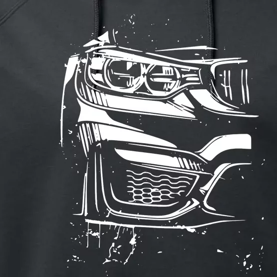 Sports Car Tuning Automotive Performance Fleece Hoodie