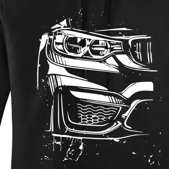 Sports Car Tuning Automotive Women's Pullover Hoodie