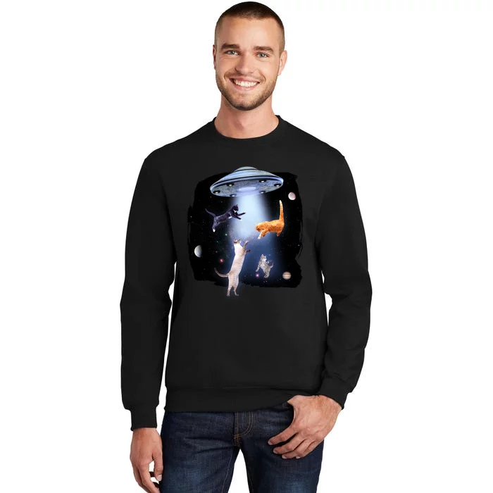 Space Cats UFO Sweatshirt