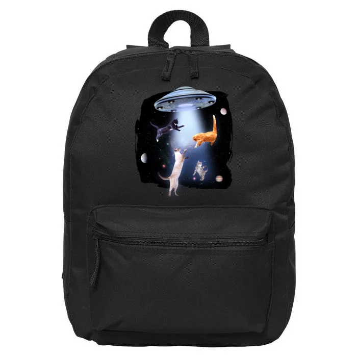 Space Cats UFO 16 in Basic Backpack