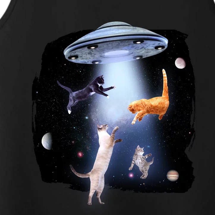 Space Cats UFO Performance Tank