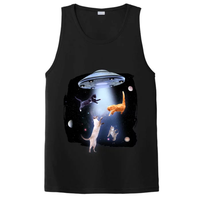 Space Cats UFO Performance Tank