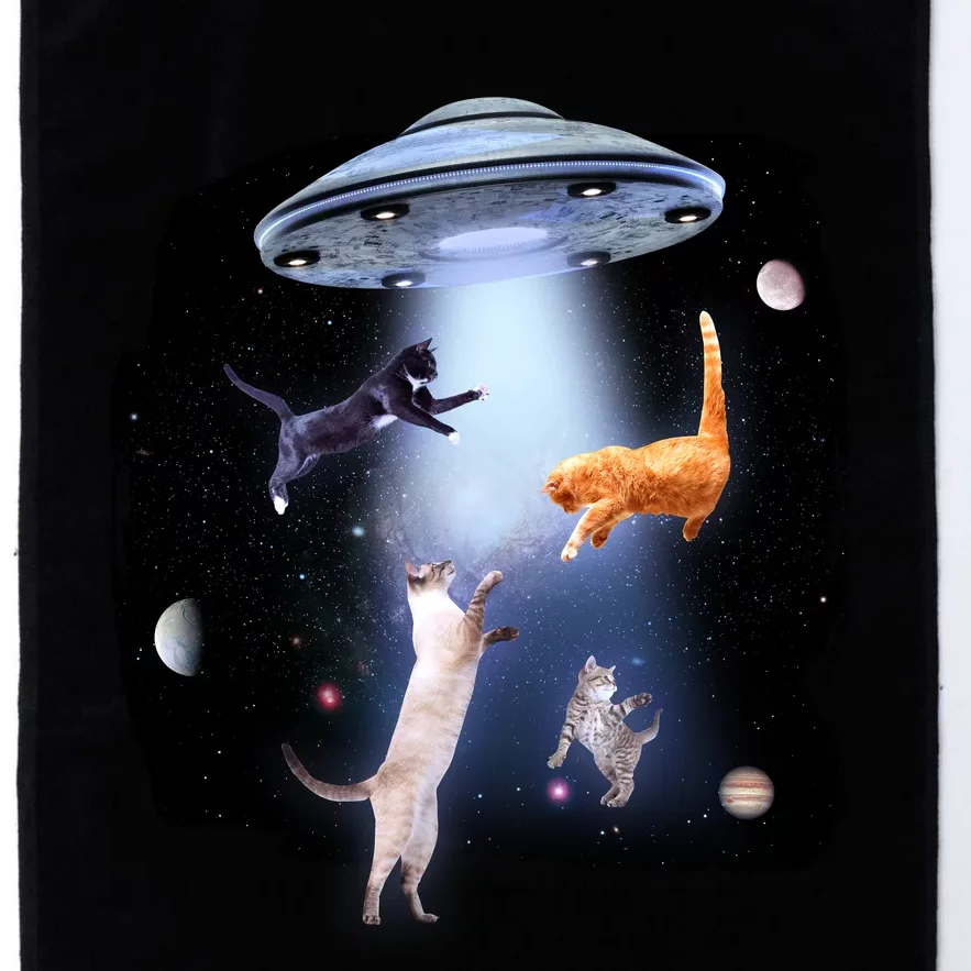 Space Cats UFO Platinum Collection Golf Towel