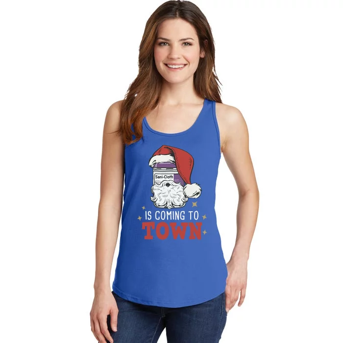 Sani Cloth Ugly Christmas Medical Assistant Xmas Nurse Funny Gift Ladies Essential Tank