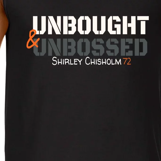 Shirley Chisholm Unbought And Unbossed Comfort Colors® Tank Top