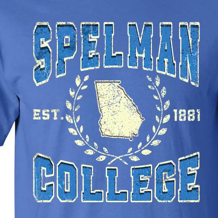 Spelman College University Athletic Sports Tall T-Shirt