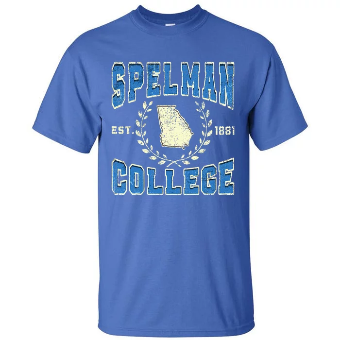 Spelman College University Athletic Sports Tall T-Shirt