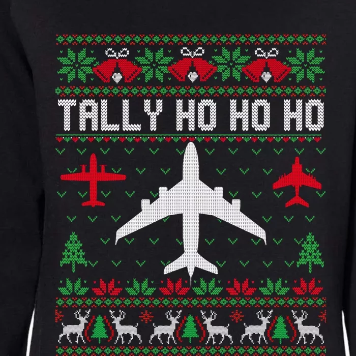 Spitfire Christmas Ugly Jumper Style Airplane Aircraft Plane Cute Gift Womens California Wash Sweatshirt