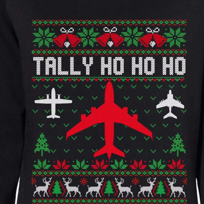 Spitfire Christmas Ugly Jumper Style Airplane Aircraft Plane Gift Womens California Wash Sweatshirt