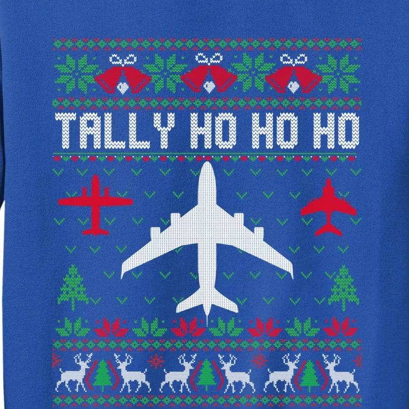 Spitfire Christmas Ugly Jumper Style Airplane Aircraft Plane Gift Sweatshirt