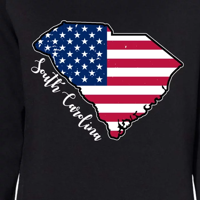 South Carolina United States Map T Shirt Womens California Wash Sweatshirt