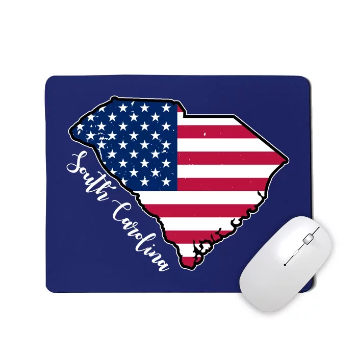 South Carolina United States Map T Shirt Mousepad