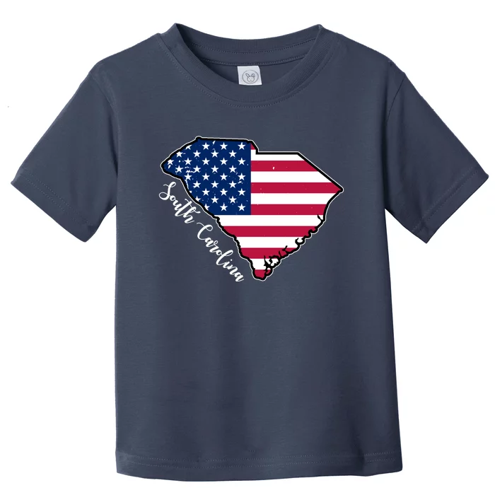 South Carolina United States Map T Shirt Toddler T-Shirt