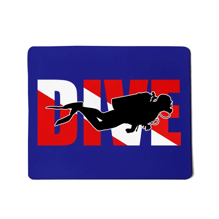 Scuba Dive Logo Mousepad