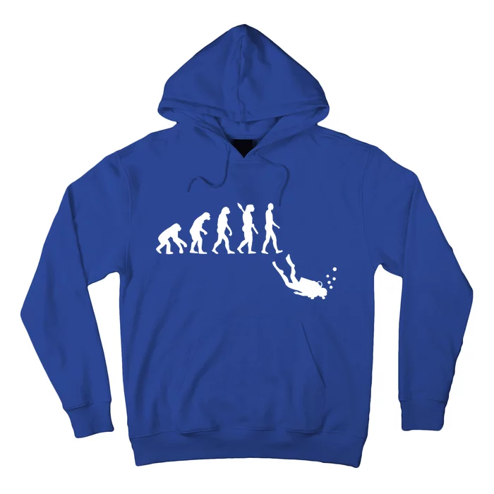 Scuba Diver Evolution Hoodie