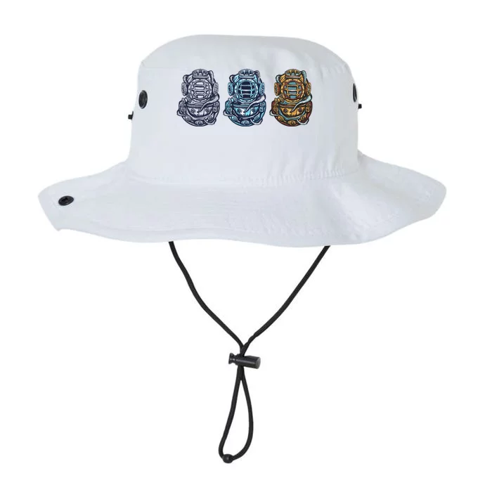 Scuba Diver Vintage Legacy Cool Fit Booney Bucket Hat