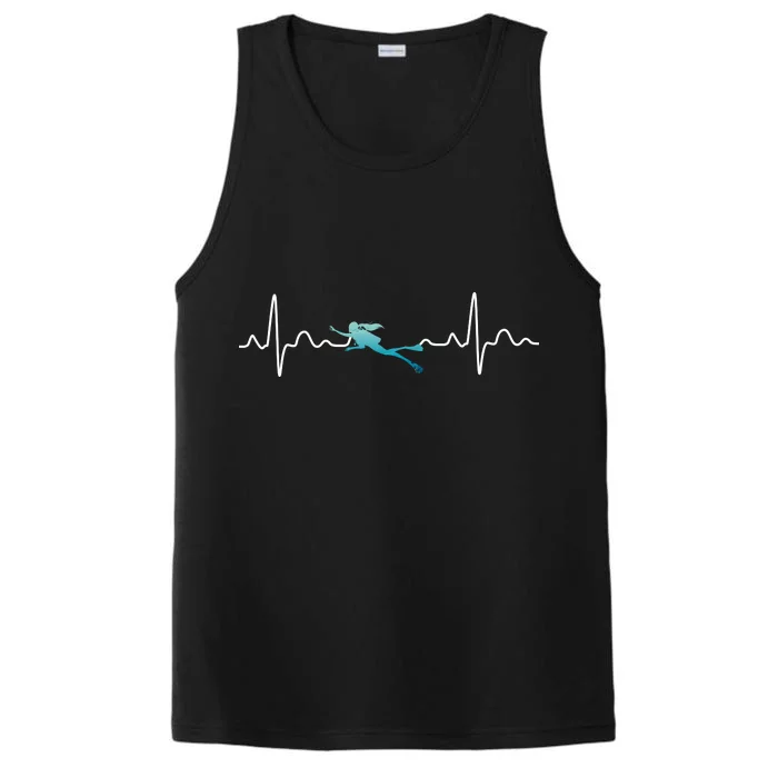 Scuba Diving Heartbeat Pulse Performance Tank