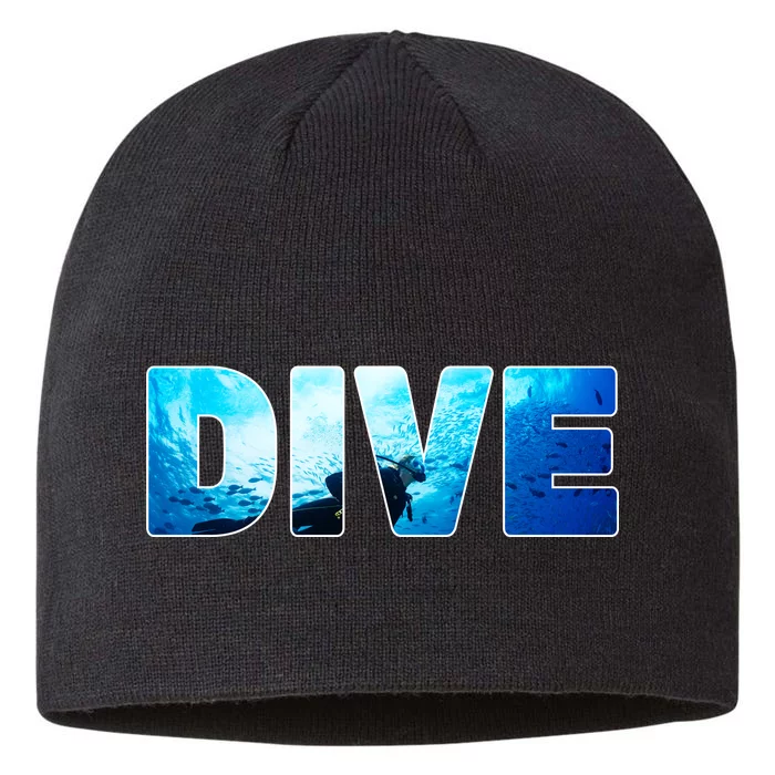 Scuba Diving Ocean 8 1/2in Sustainable Knit Beanie