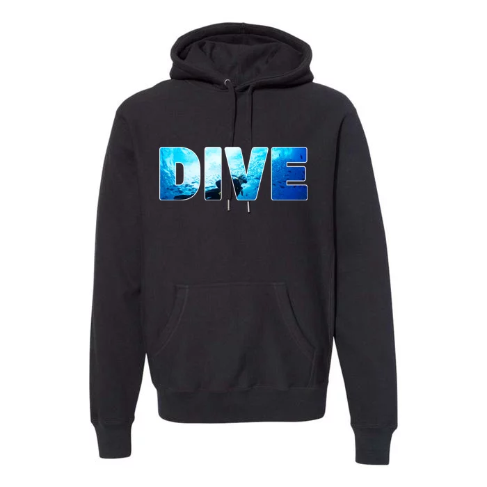 Scuba Diving Ocean Premium Hoodie