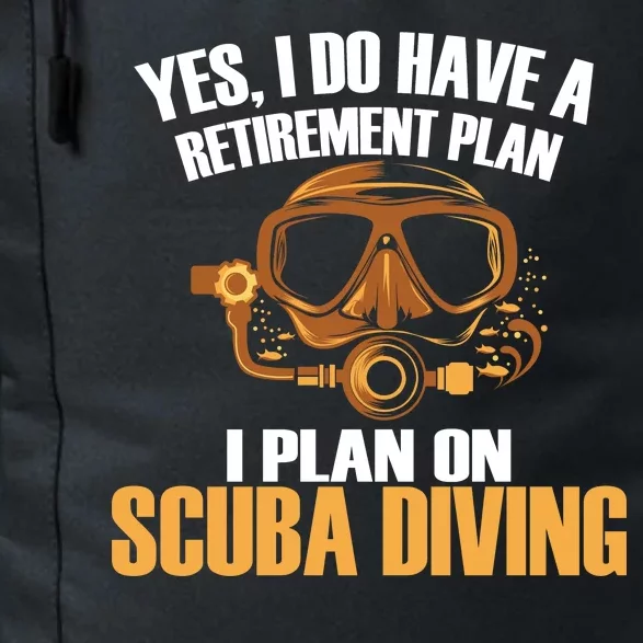 Scuba Diving Retirement Plan Daily Commute Backpack