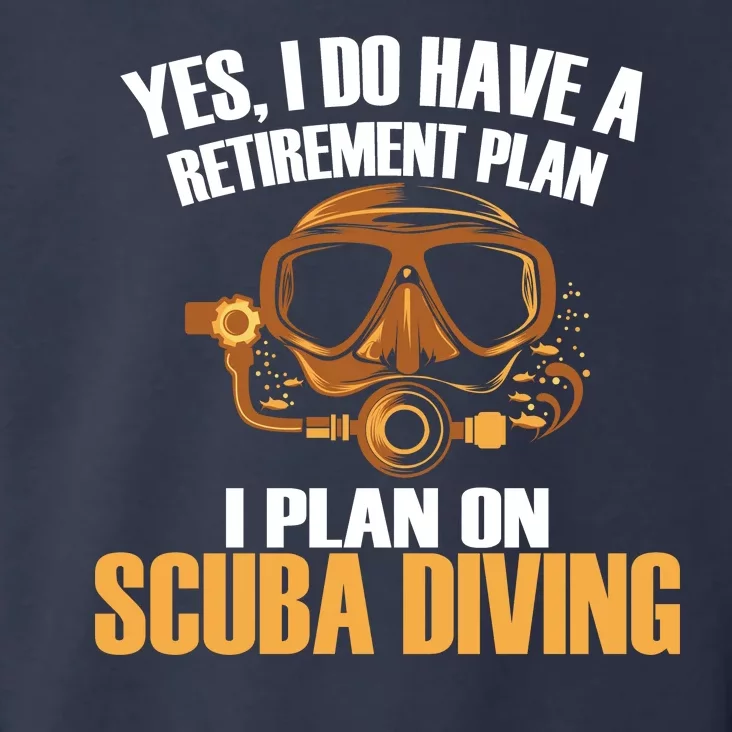 Scuba Diving Retirement Plan Toddler Hoodie