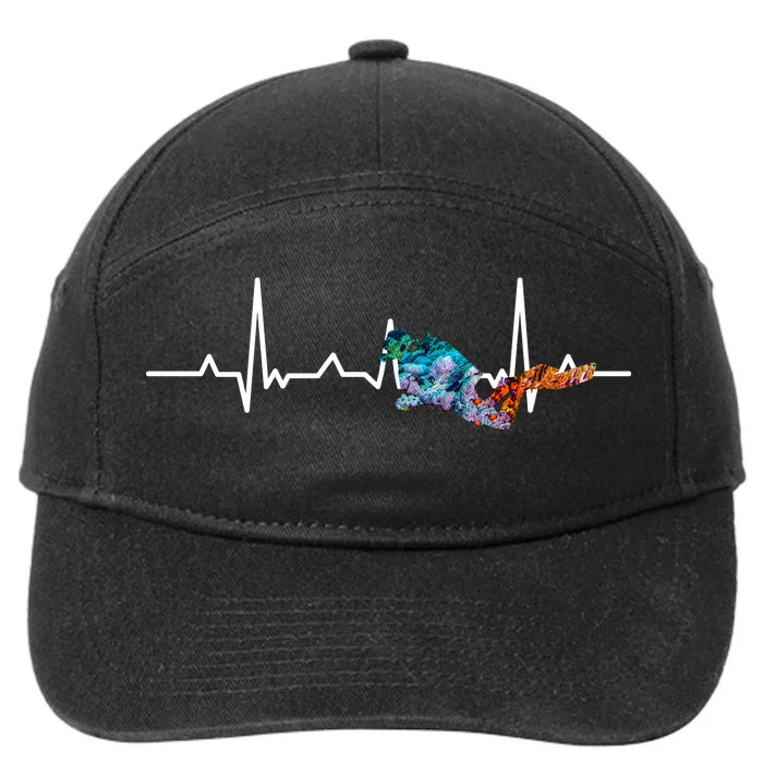 Scuba Pulse 7-Panel Snapback Hat