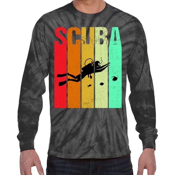 Scuba Retro Tie-Dye Long Sleeve Shirt