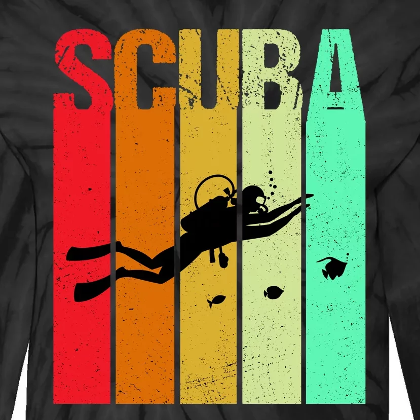 Scuba Retro Tie-Dye Long Sleeve Shirt