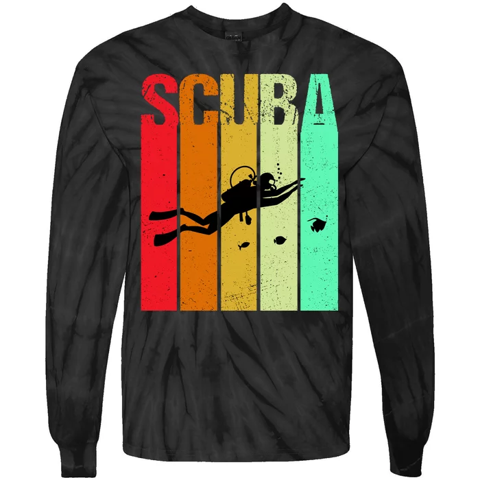 Scuba Retro Tie-Dye Long Sleeve Shirt