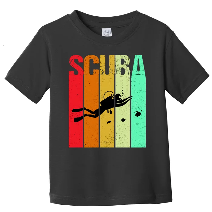 Scuba Retro Toddler T-Shirt