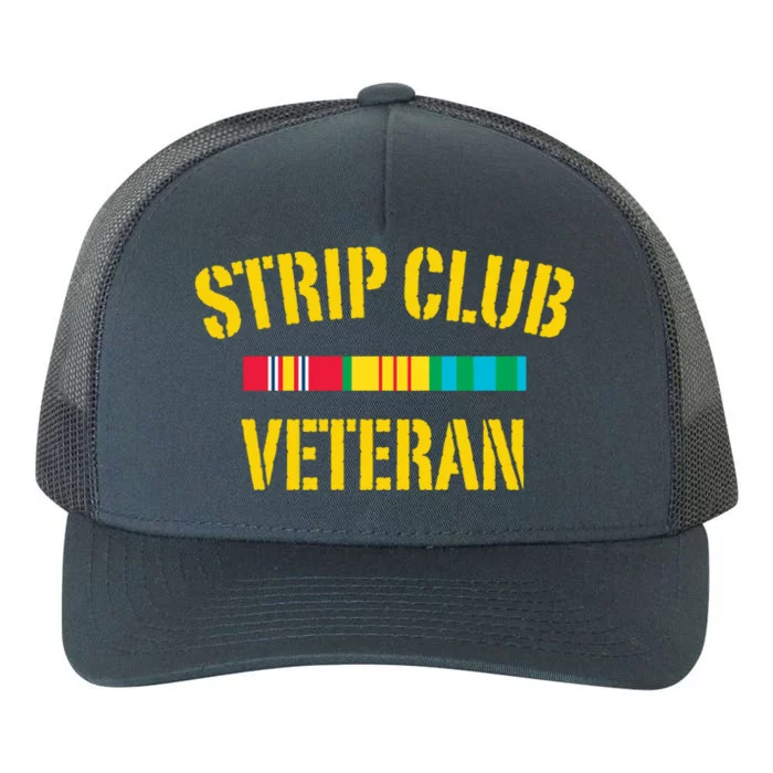 Strip Club Veteran Funny Gift Yupoong Adult 5-Panel Trucker Hat