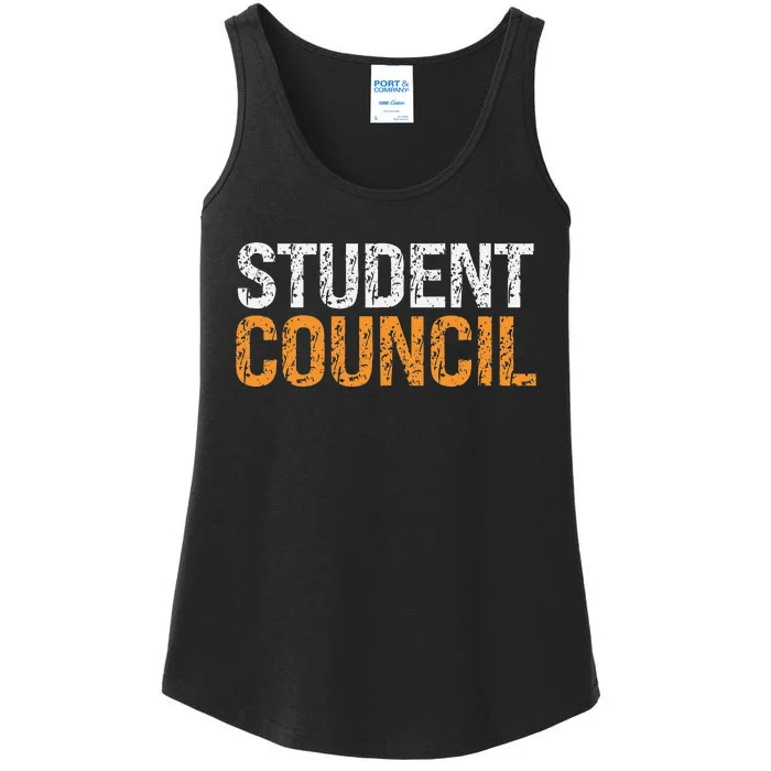 Student Council Vintage Ladies Essential Tank