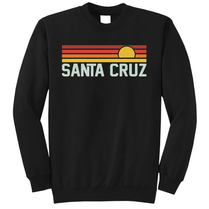 Santa Cruz Vintage Beach Sunset California Santa Cruz Summer Sweatshirt