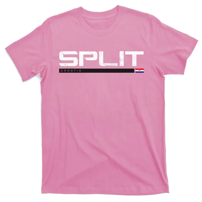 Split Croatia Vintage Retro T-Shirt