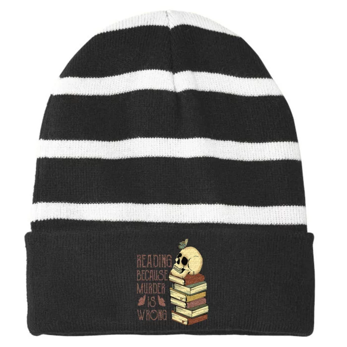 Skunk Champion Vintage Funny Cribbage Board Game Striped Beanie with Solid Band