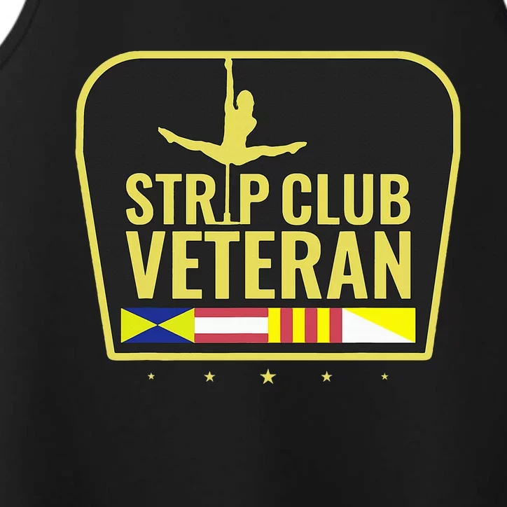 Strip Club Veteran Performance Tank