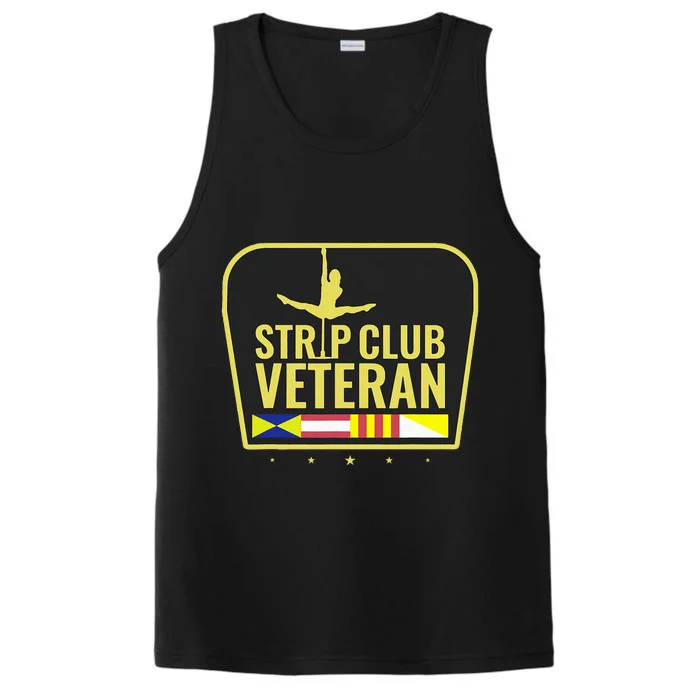 Strip Club Veteran Performance Tank